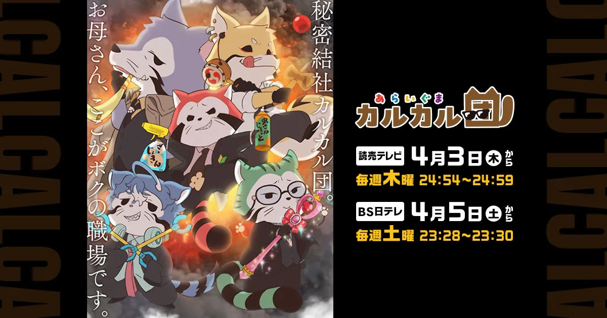 あらいぐま カルカル団